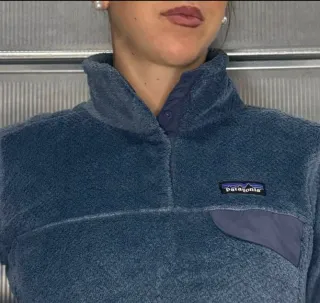 Felpa Patagonia donna blu