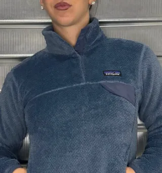 Felpa Patagonia donna blu