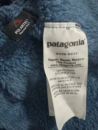 Felpa Patagonia donna blu