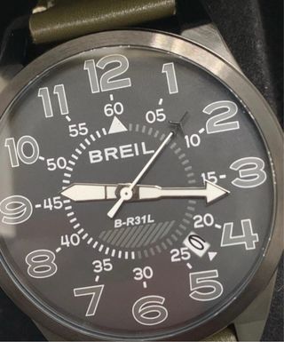 Breil Datario Nero e Verde Militare con scatola