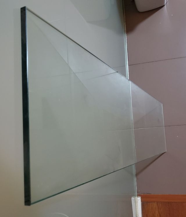 Estanterías de cristal 91x23.5cm x 1cm de grosor