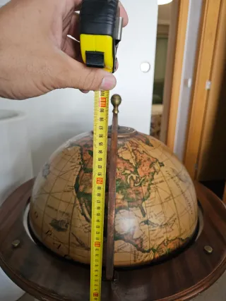 BOTELLERO ANTIGUO GLOBO TERRÁQUEO 