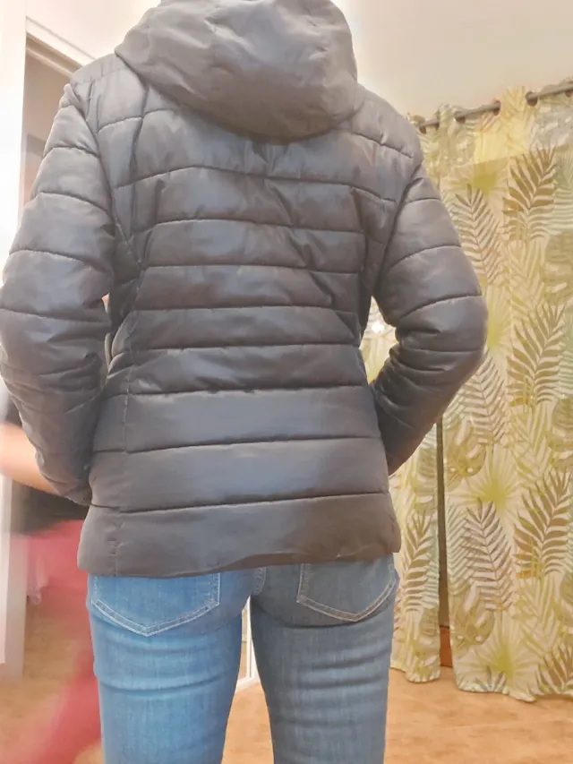 Giacca imbottita nera taglia M