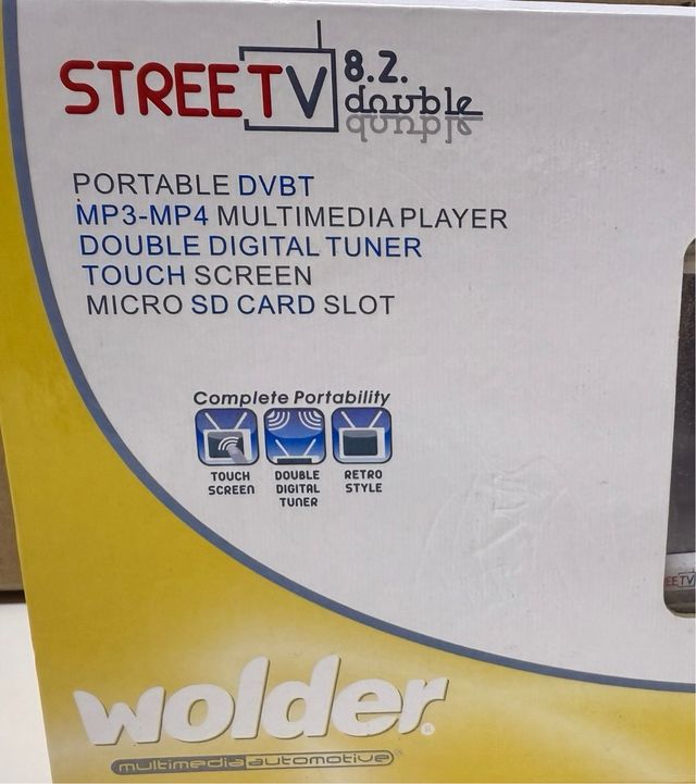 TV portatile Wolder Street TV 8.2.