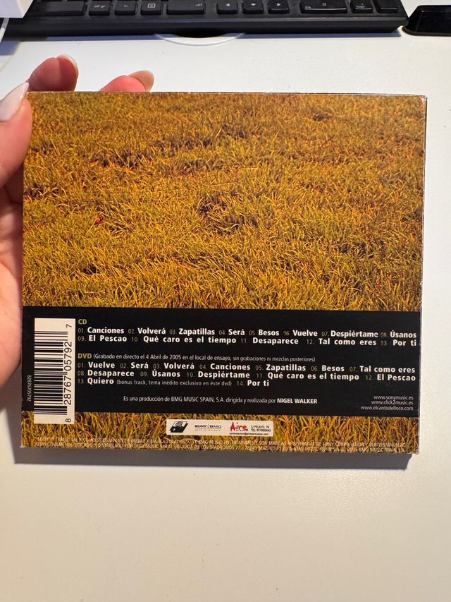 Disco El Canto del Loco - Zapatillas