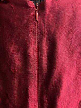 Vestido Fiesta Rojo Paris Talla M-L Tirantes