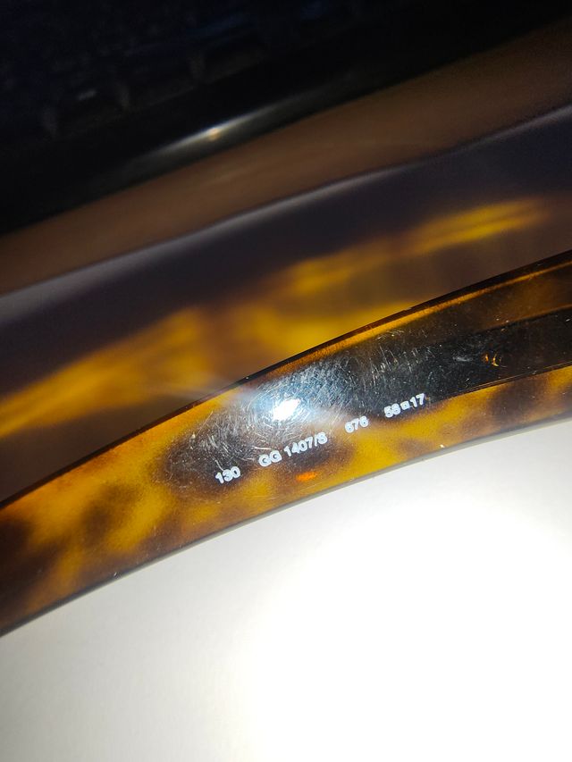 Occhiali Gucci GG 1407/S Tortora Grigio