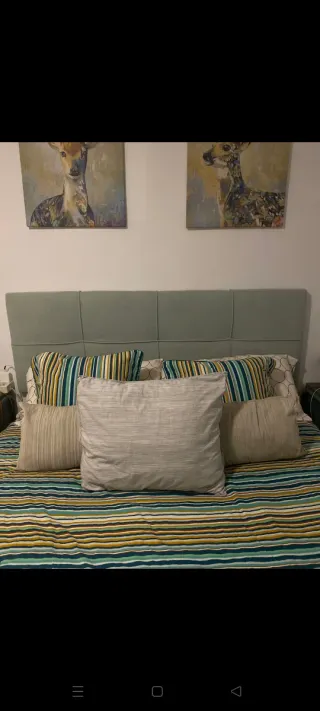 Cabecero tapizado cama 150cm