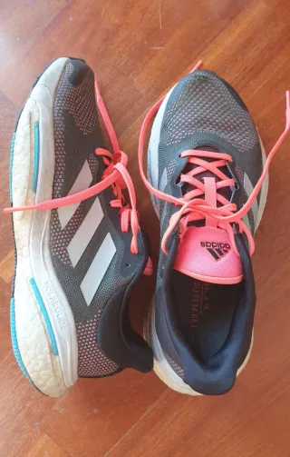Scarpe Adidas uomo nere e rosa