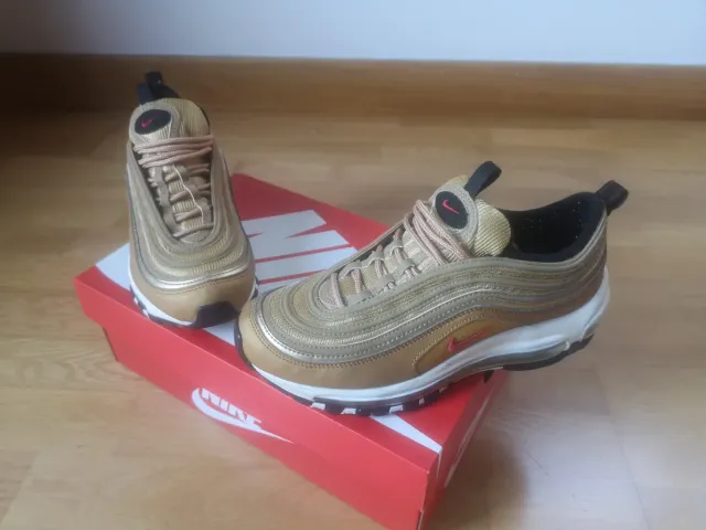 Nike Air Max 97 Oro y Rojo
