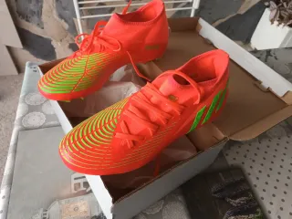 Botas de fútbol Adidas Naranja/Verde talla 40
