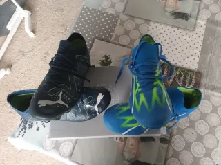 Botas de fútbol Adidas Naranja/Verde talla 40