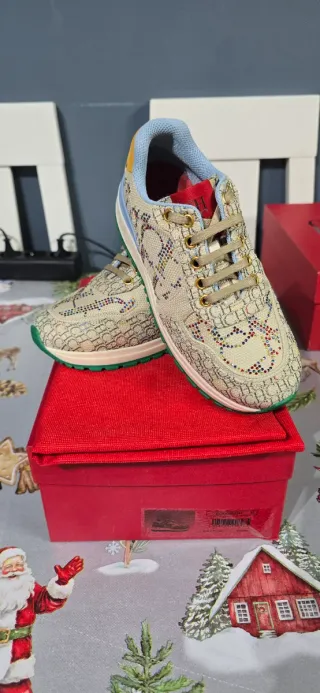 Zapatillas Carolina Herrera Beige Multicolor