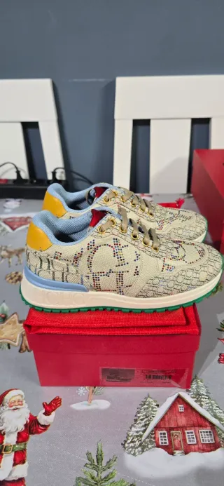 Zapatillas Carolina Herrera Beige Multicolor