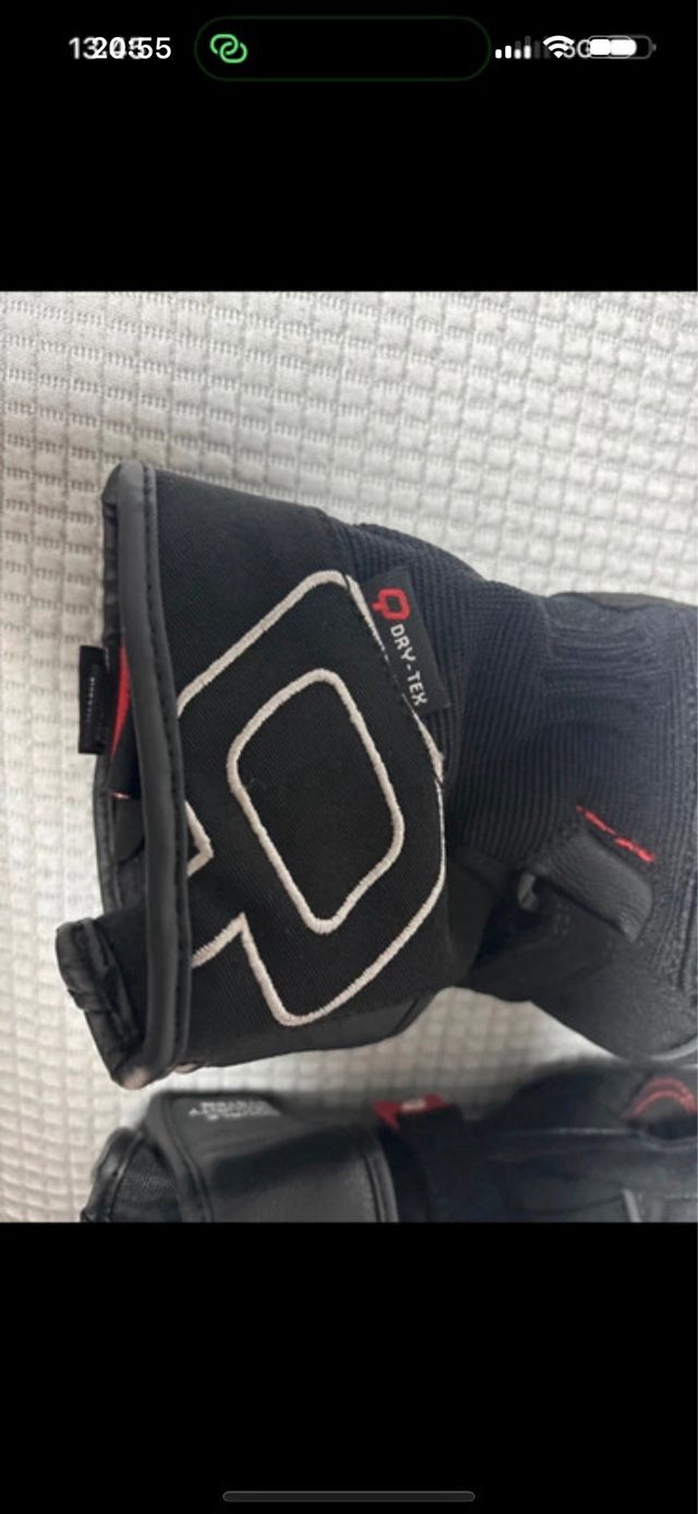 Guantes de moto invierno negros quarter mile