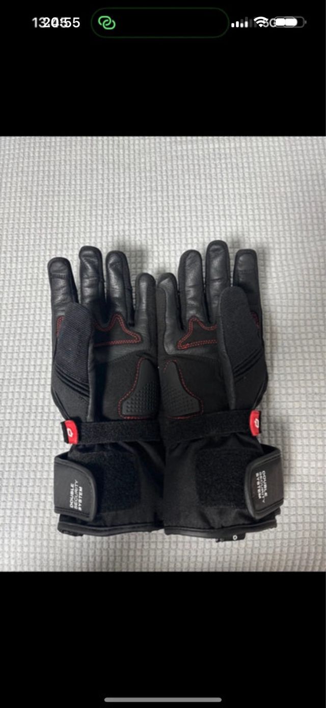 Guantes de moto invierno negros quarter mile