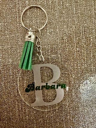 Portachiavi plexiglass personalizzabile