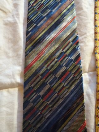 Cravatta Missoni vintage fantasia righe