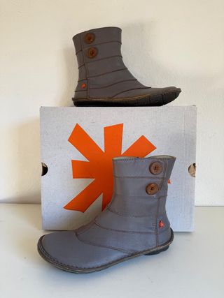 Botas Art Talla 38 Gris