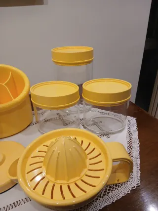 Set Guzzini Arancione Contenitori e Spremiagrumi