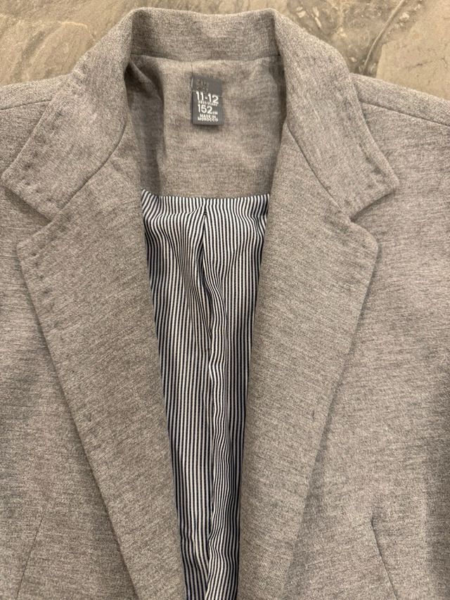 Chaqueta Zara Kids Gris Talla 11-12