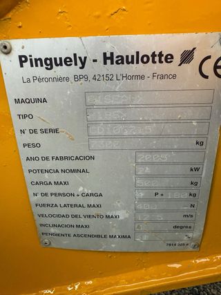 Plataforma Elevadora Haulotte H18SX