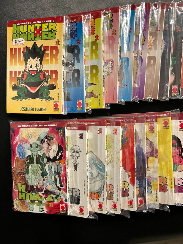 Sequenza Completa Manga Hunter x Hunter 1-36 Ita