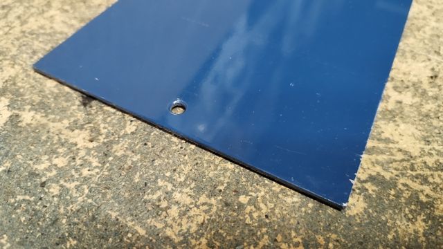 Chapa Aluminio 2mm + Placa cobre Fibra