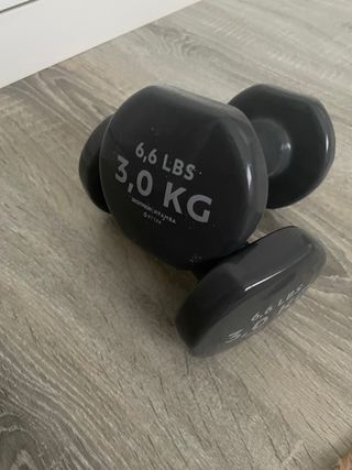 Mancuernas 3 kg (6.6 lbs) Decathlon