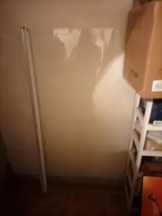 Mampara de baño cristal y metal