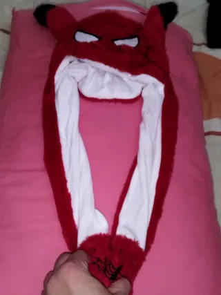 Gorro de peluche Spiderman con (orejas inflables)