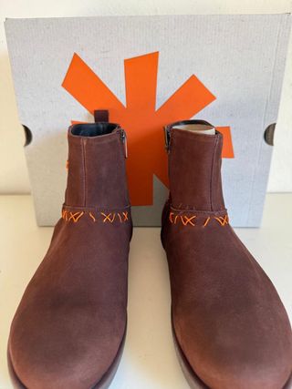 Botines Art Talla 40 Marrones