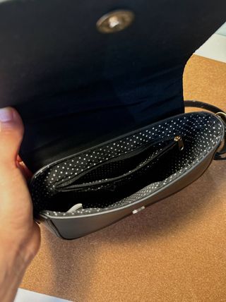 Bolso de hombro negro mujer