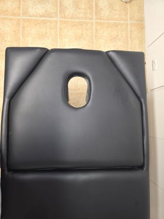 camilla masaje aluminio plegable