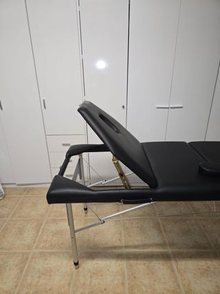 camilla masaje aluminio plegable