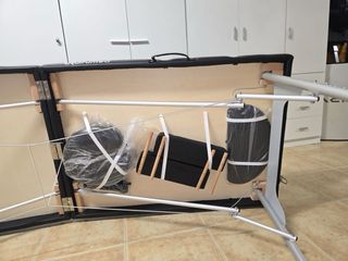 camilla masaje aluminio plegable