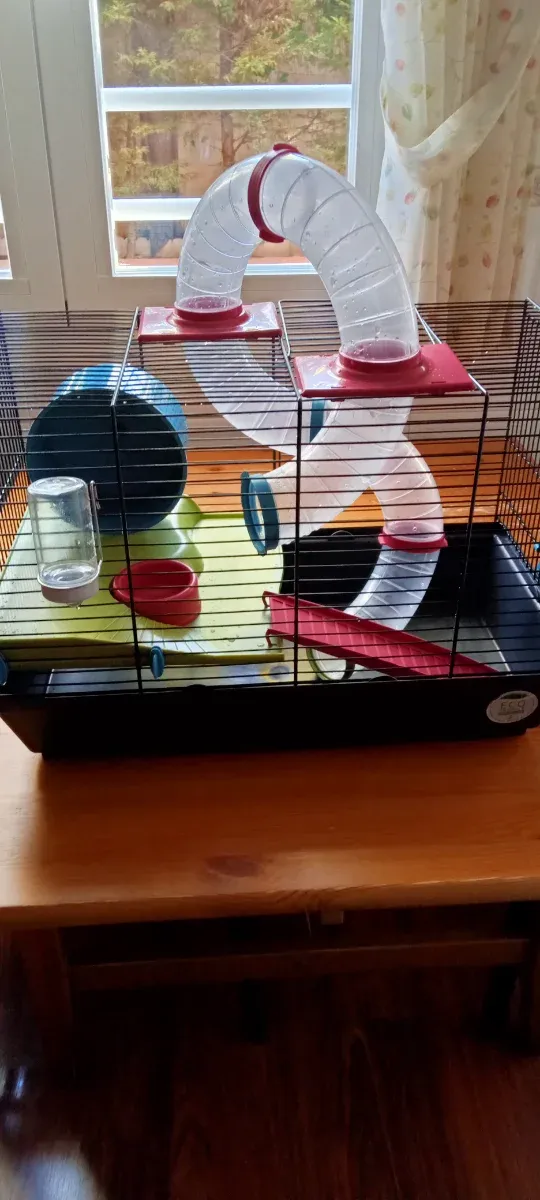 Jaula Hámster con Accesorios