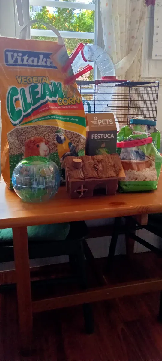 Jaula Hámster con Accesorios