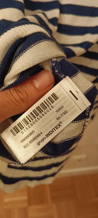 Jersey rayas zara nuevo
