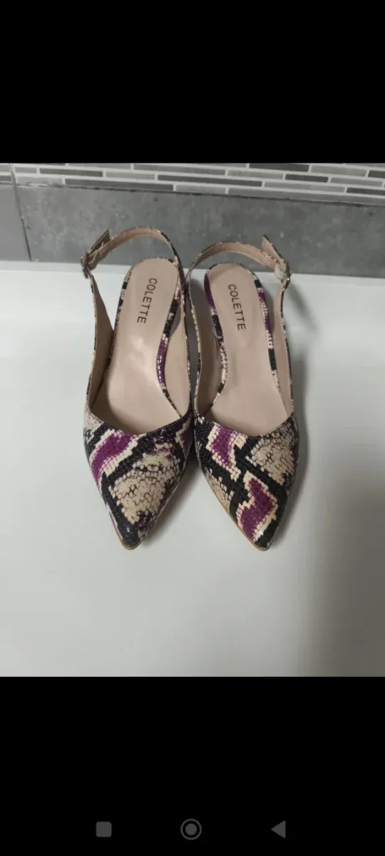 Zapatos Colette Talla 36 Serpiente. Sin estrenar