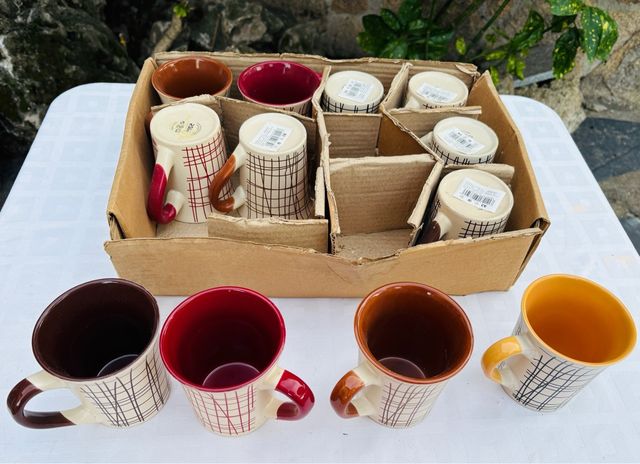 Tazas de café de cerámica (Set de 6)lotes 12 piepi