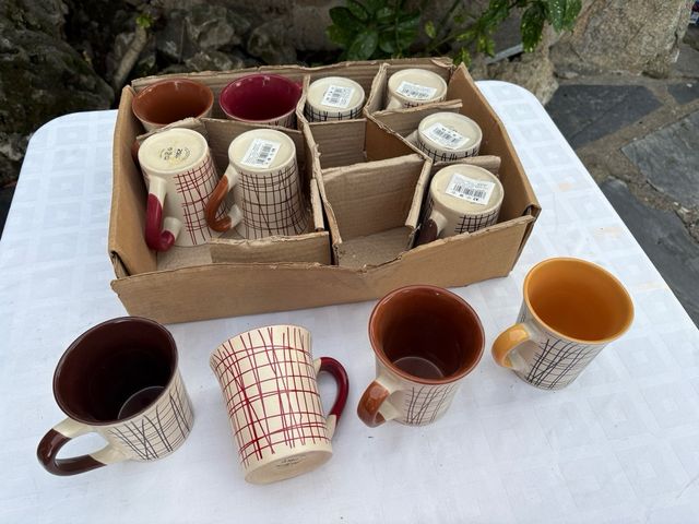 Tazas de café de cerámica (Set de 6)lotes 12 piepi