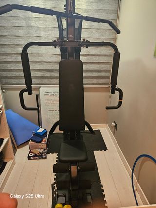 Multiestación de pesas para gimnasio en casa