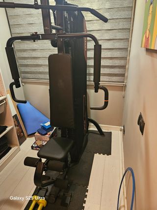 Multiestación de pesas para gimnasio en casa