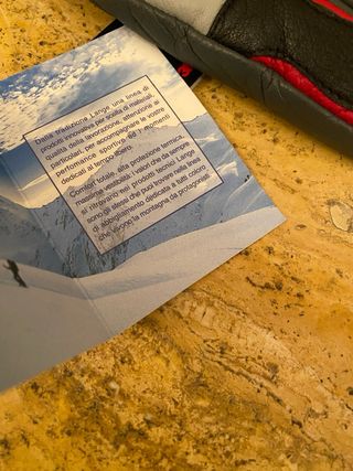 Guanti Sci LANGE Racing Pelle Nuovi M