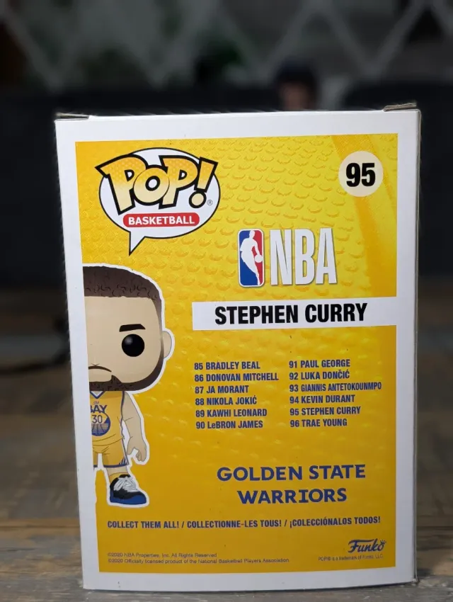 Funko Pop NBA Stephen Curry 95