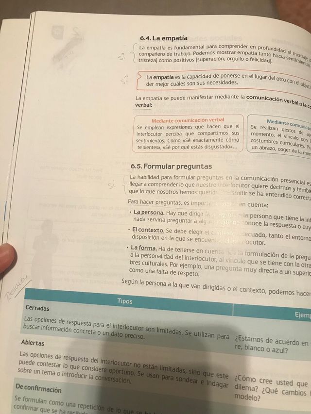 Comunicación y atención al cliente