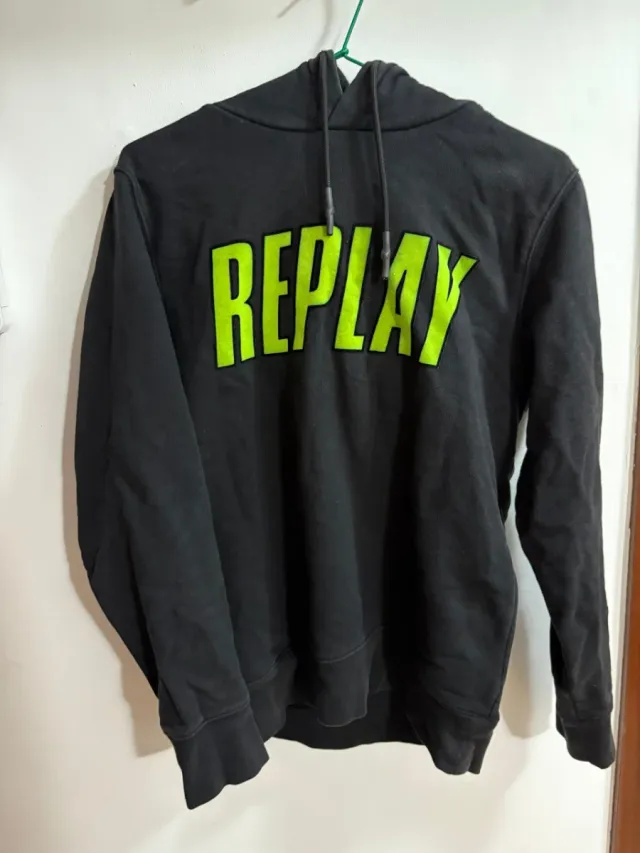 Sudadera Replay Negra Talla S