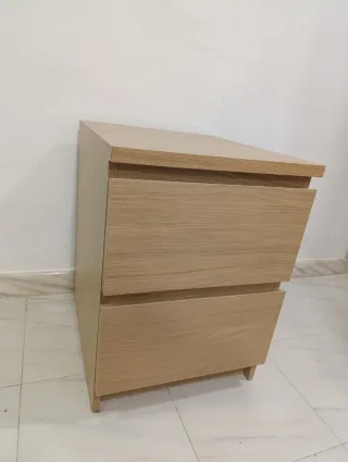 Comodino in legno Ikea MALM