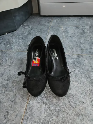 Zapatos de tacón negros mujer talla 36